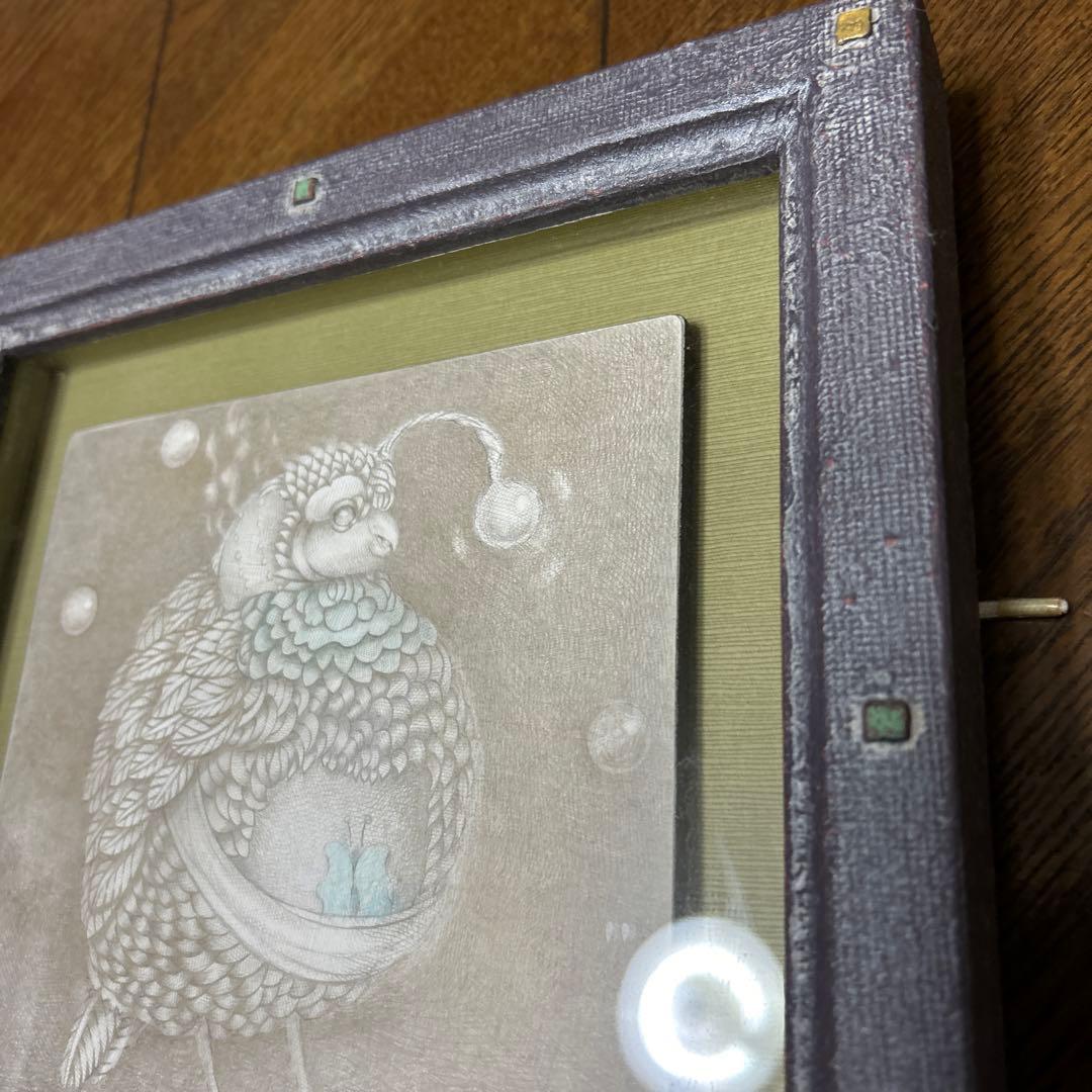 シルバーポイント、テンペラ、上田　勇一作品