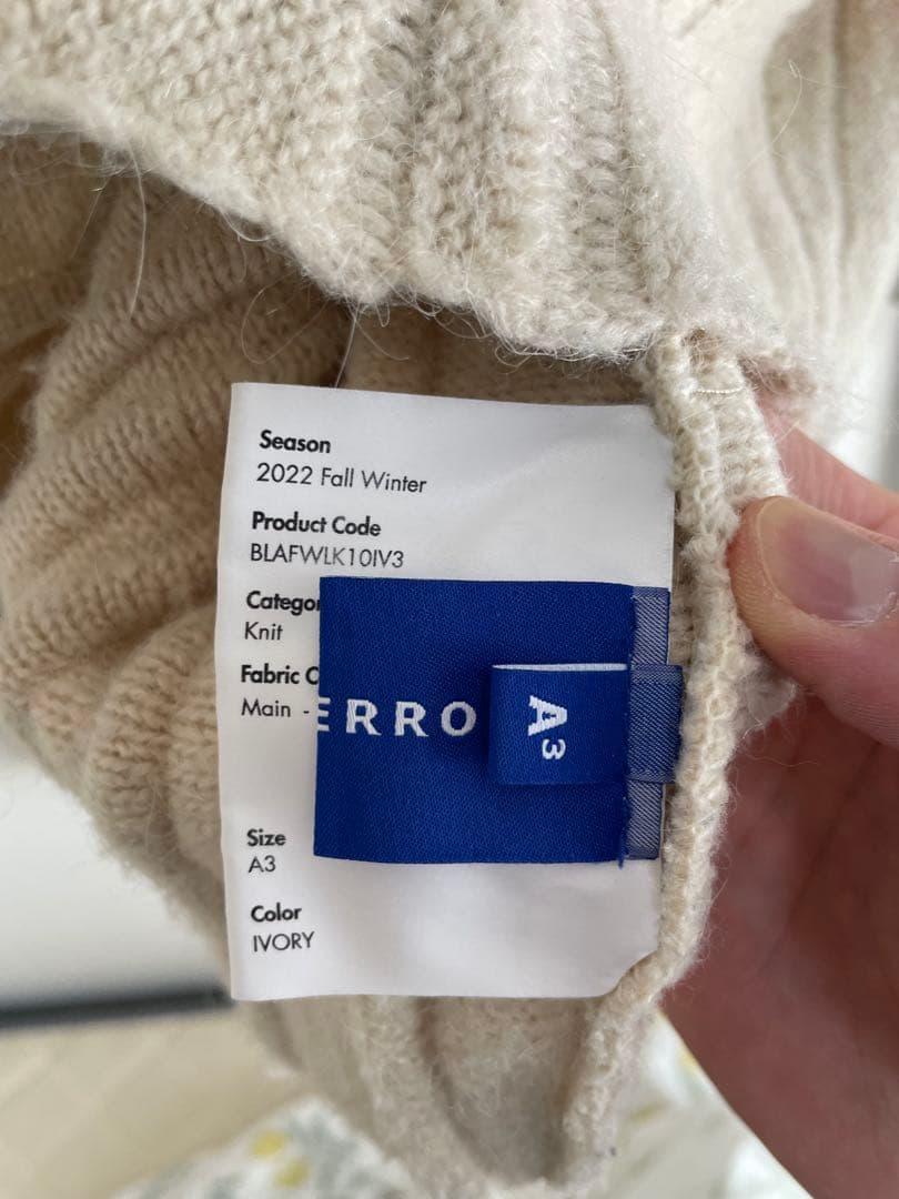 ADERERROR 22FW ニット