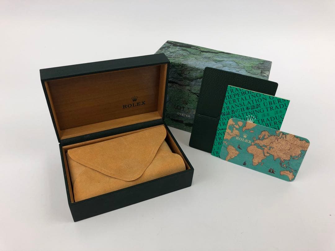 C*須様 ロレックス　空き箱　外箱　内箱　小冊子　カードケース　カレンダー　グリ