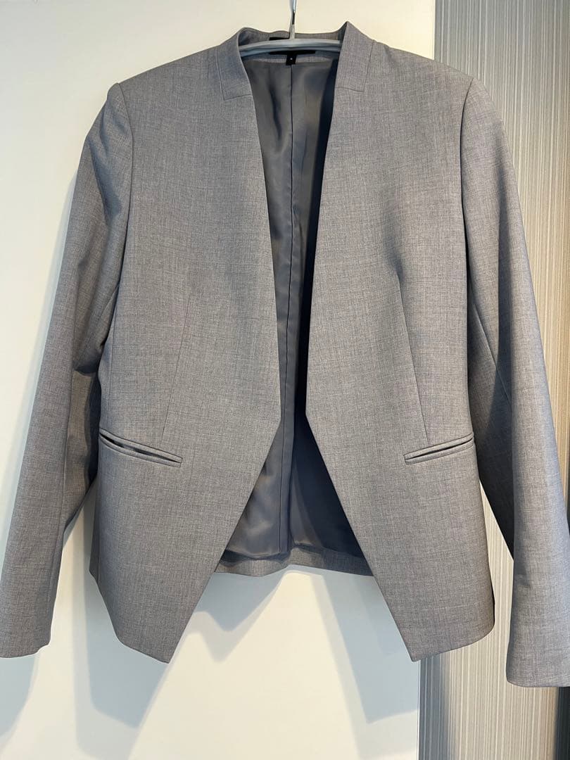 【セット販売】theory ノーカラージャケット&パンツ