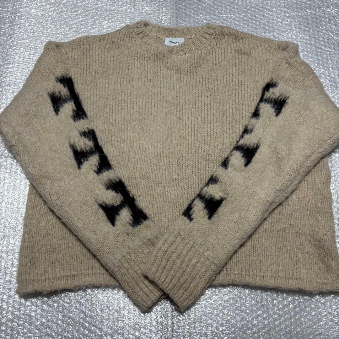 【はなーみ】アスクユアセルフ BRUSHED CROSS KNIT