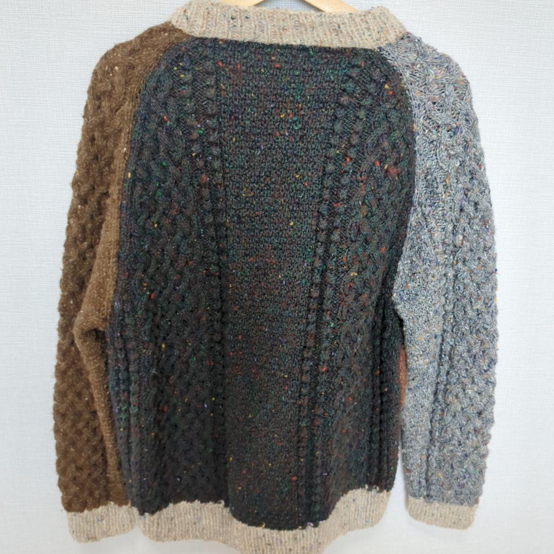 美品　INVERALLAN インバーアラン カーディガン　茶タグ　スコットランド