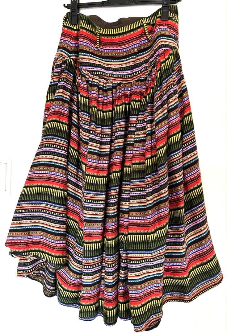 kapital パンツ　エスニック　ガウチョパンツ　アミッシュパンツ