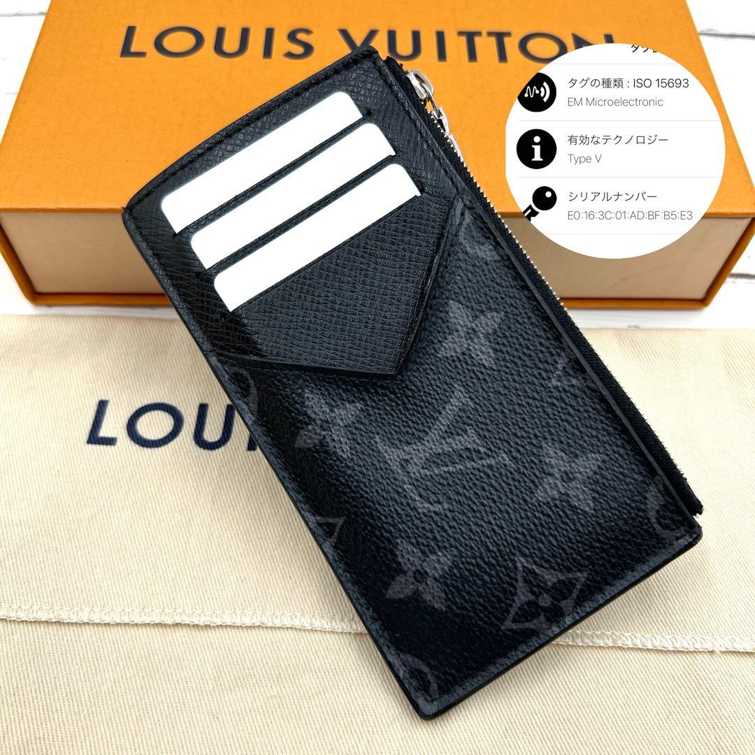 【美品 IC搭載】ルイヴィトン モノグラム エクリプス カードホルダー