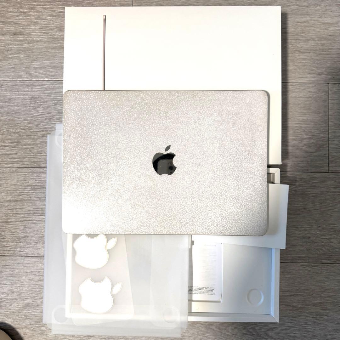 【箱あり美品】M2 MacBook Air 13インチ512GB 10コア