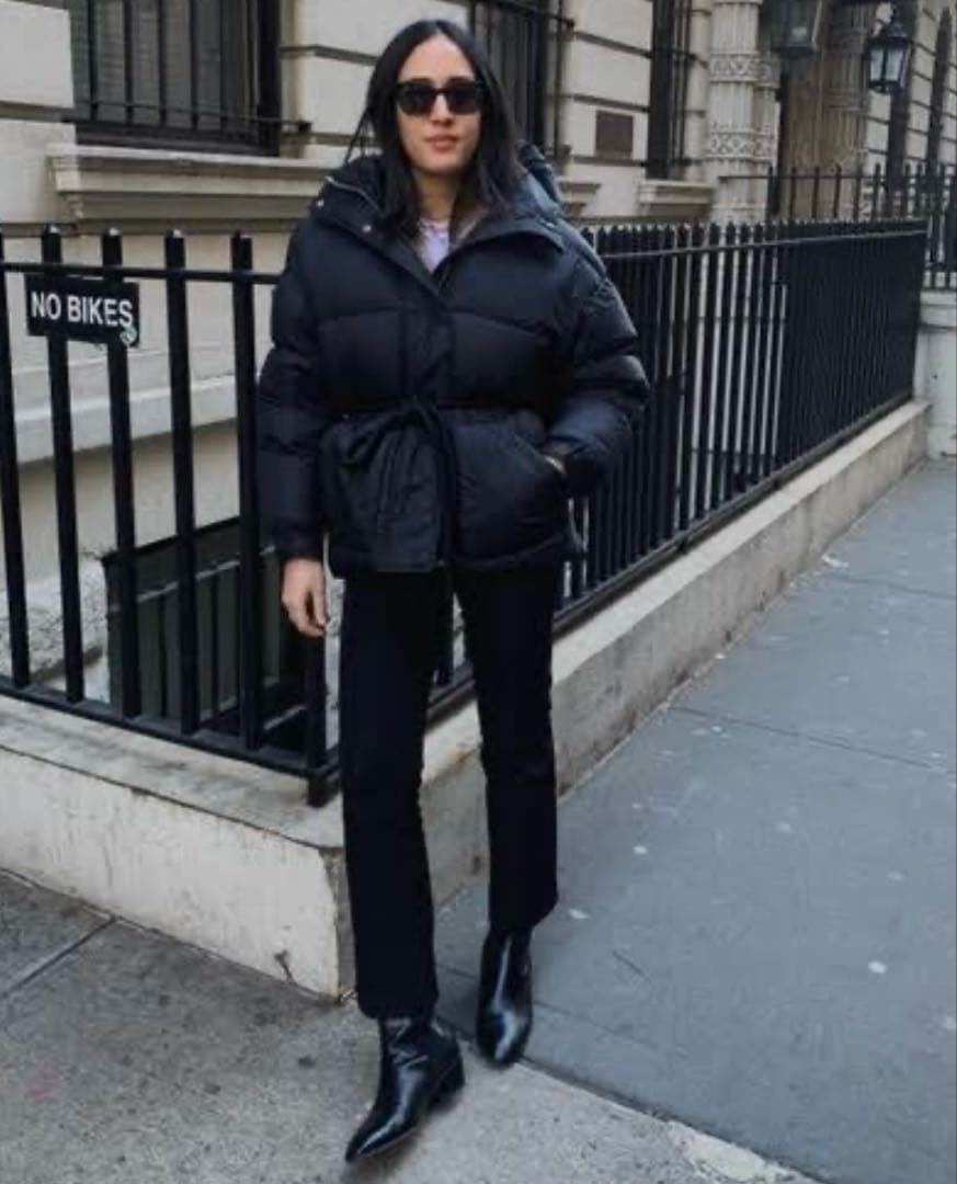 お*く様 【期間限定値下】IENKI IENKI ブラック ダウンジャケット フ