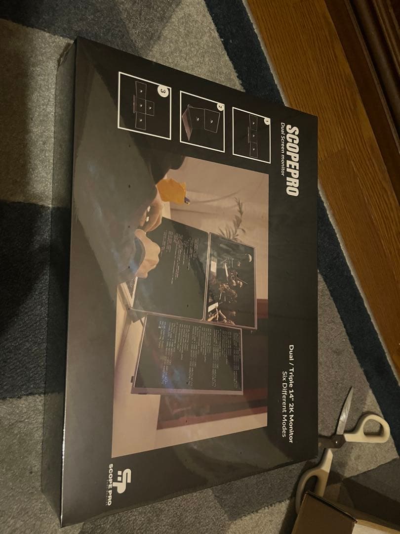 Scope-Pro デュアルモニター本体