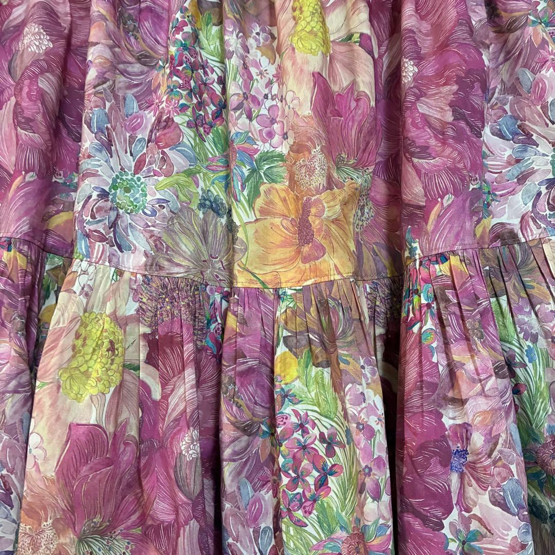 1/30タイムセールハンドメイドリバティスカート