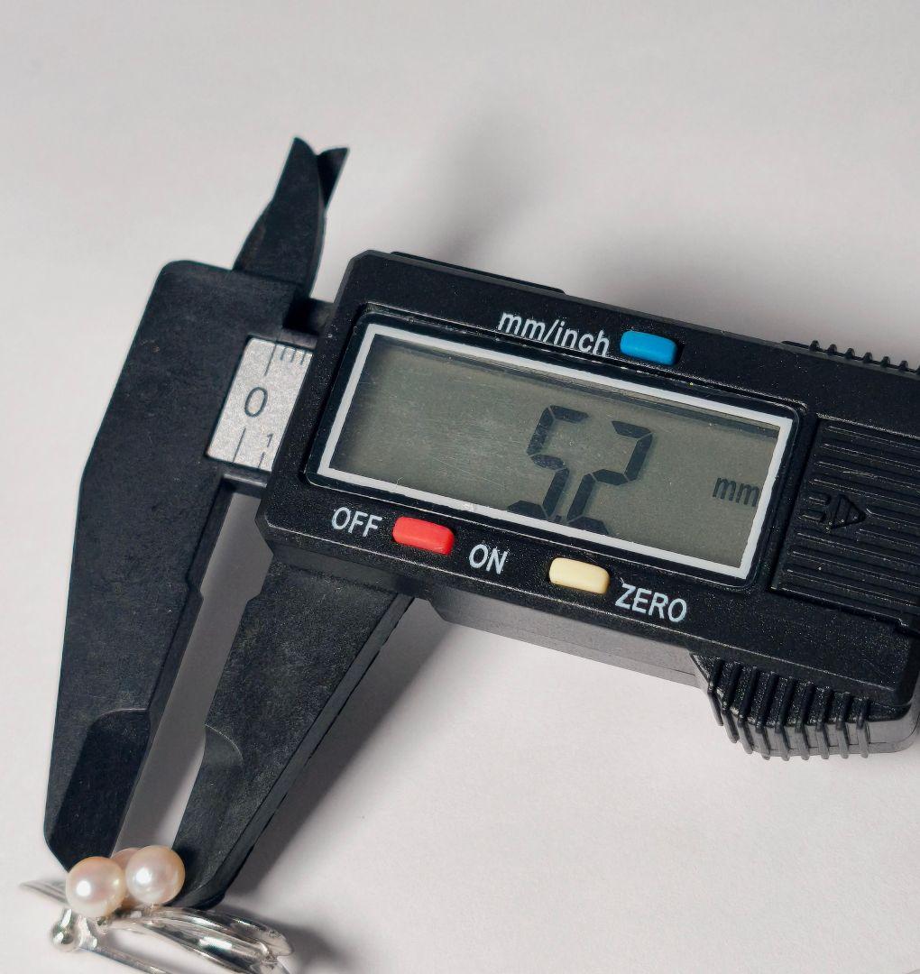 【美品 最高級】ミキモト ブローチ パール リボン 3珠 皇室御用達