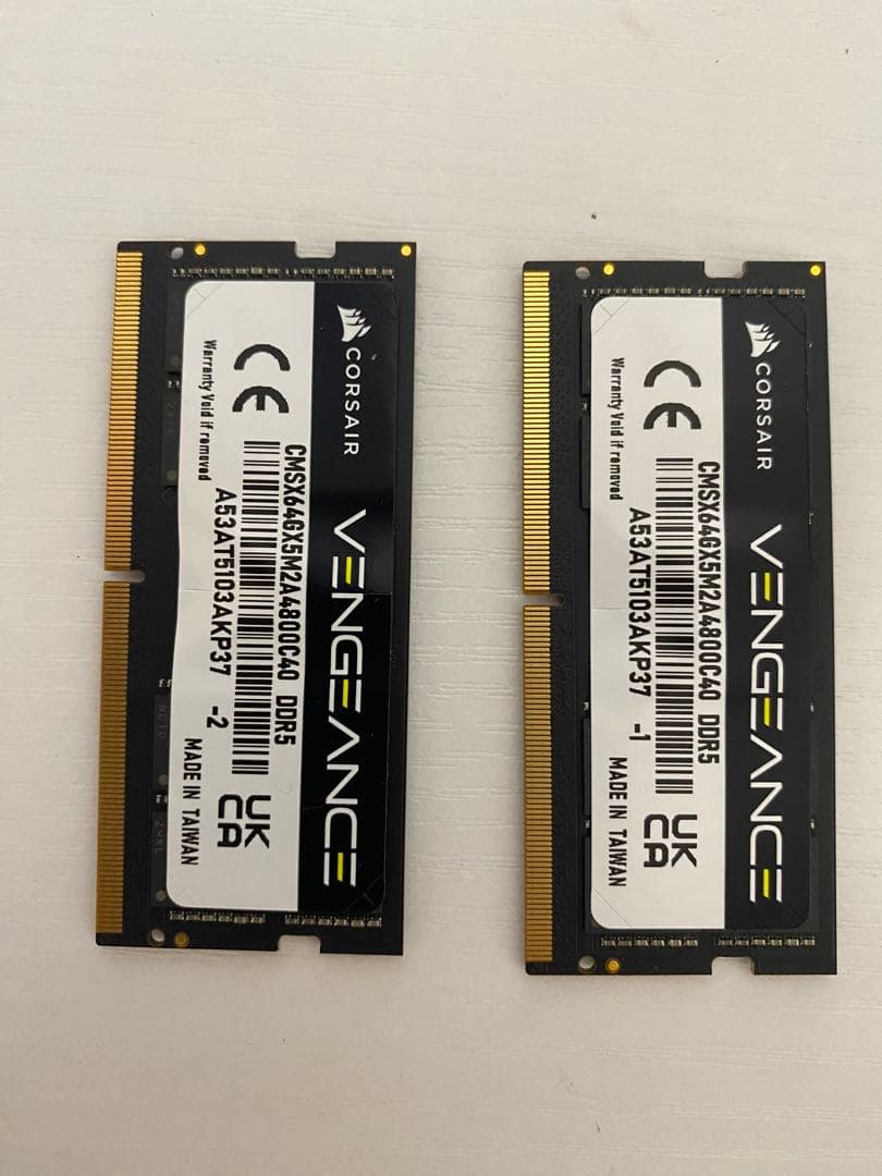 メモリー DDR5-4800,64Gb(32x2)