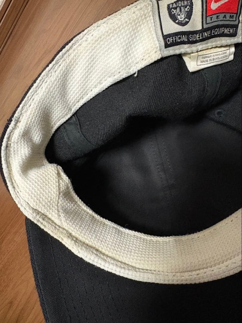 ヴィンテージ 00sレイダース キャップ NFL NIKE 降谷建志 kj着用