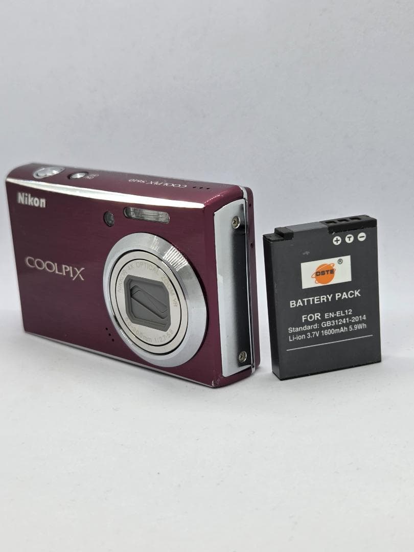 【スマホ転送OK】ニコン Nikon COOLPIX S610 ピンク