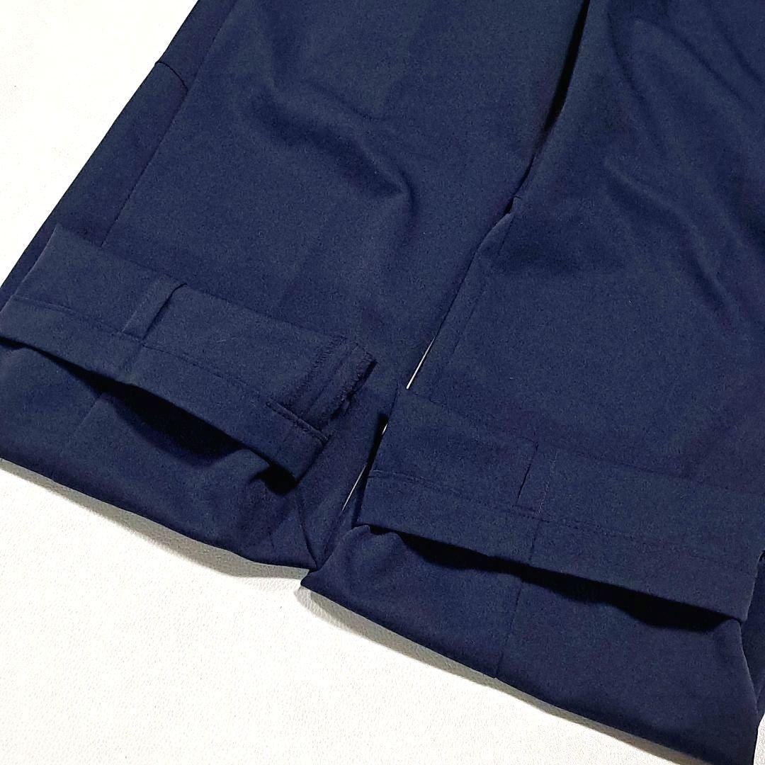 デサント　トラベルスーツ　セットアップスーツ　ストレッチ　ネイビー　AB5