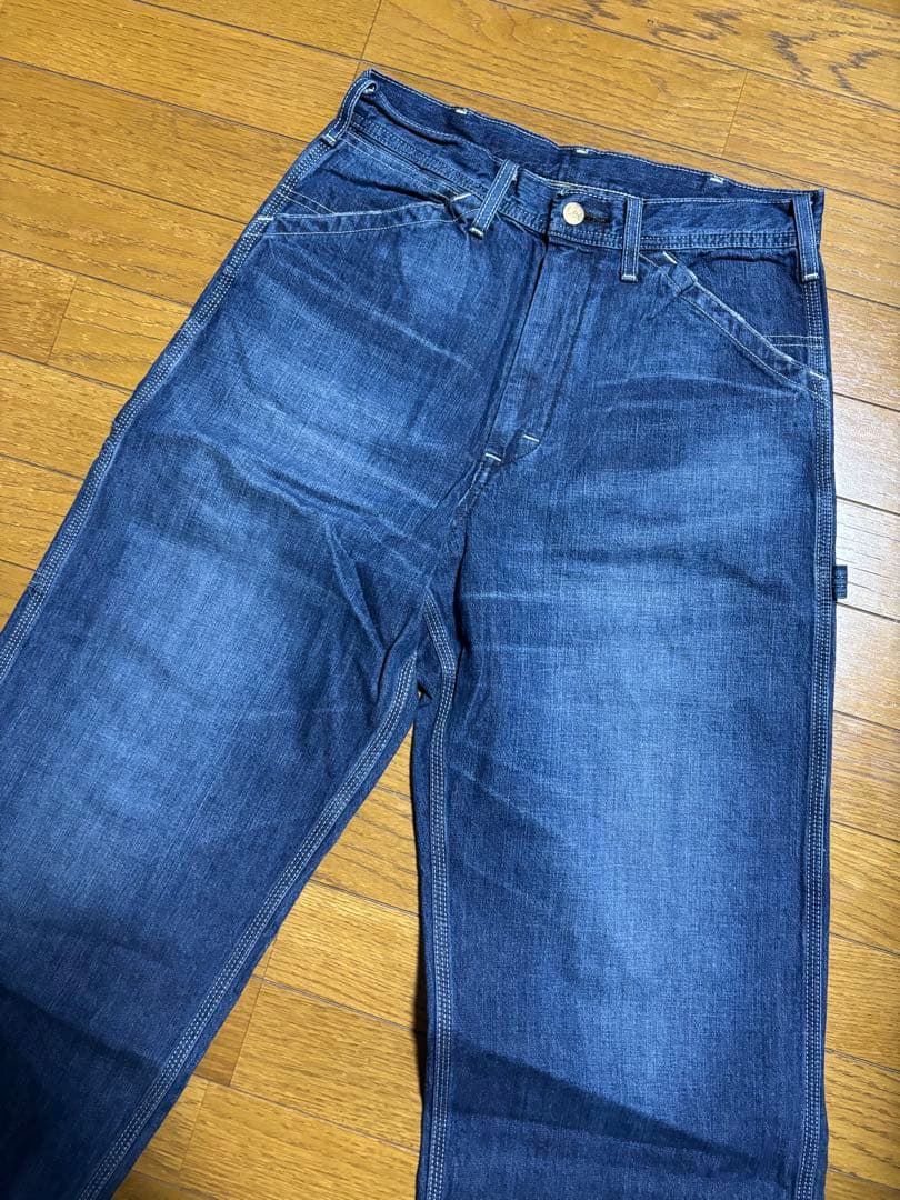 Lee ダークブルー カーゴデニム 38(M)