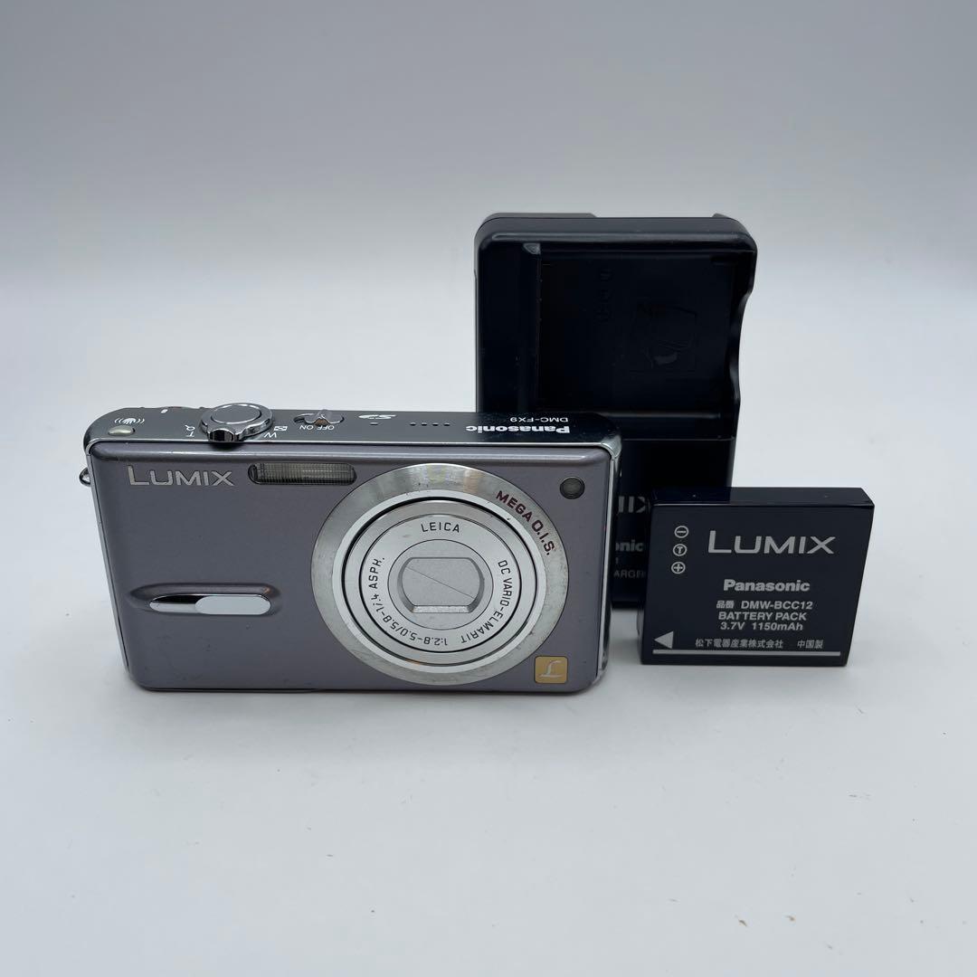 Panasonic LUMIX DMC-FX9 モーブグレー
