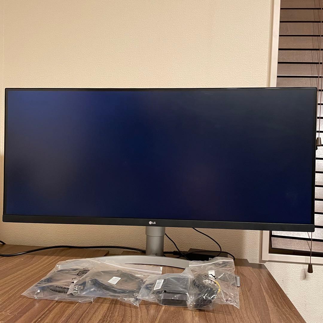 LG ウルトラワイドモニター 本体　34WN650 - W
