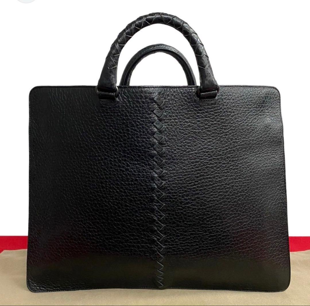 BOTTEGA VENETA ボッテガヴェネタ イントレチャートビジネスバッグ