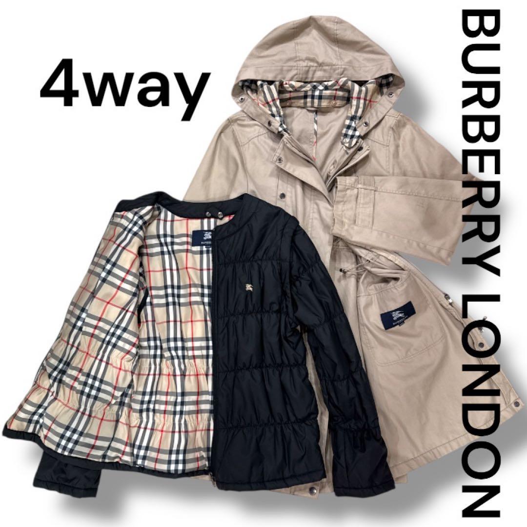 BURBERRY バーバリー モッズコート ライナー ノバチェック 4way