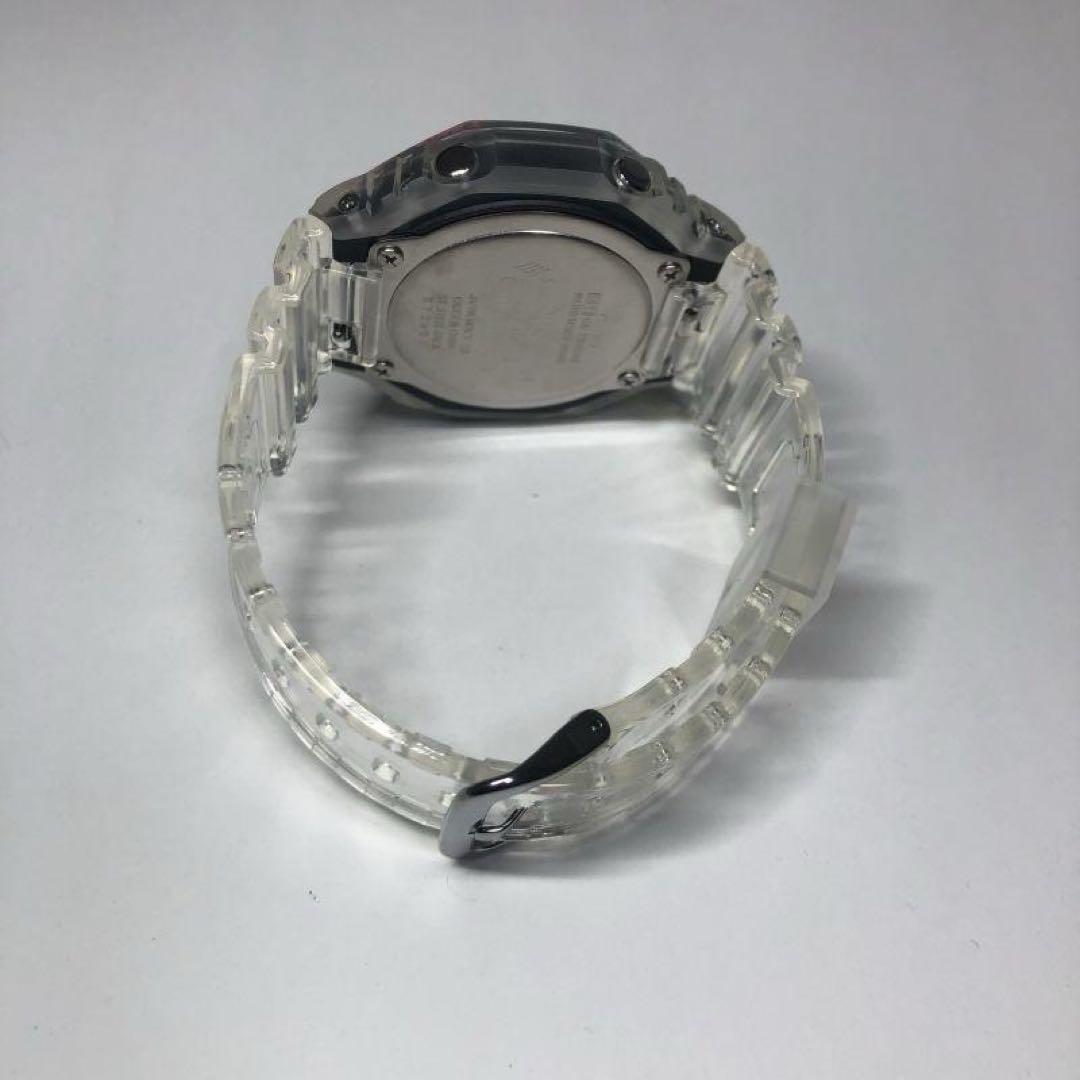 G-SHOCK GA2100 ホワイト/クリア カスタムレイボー塗装