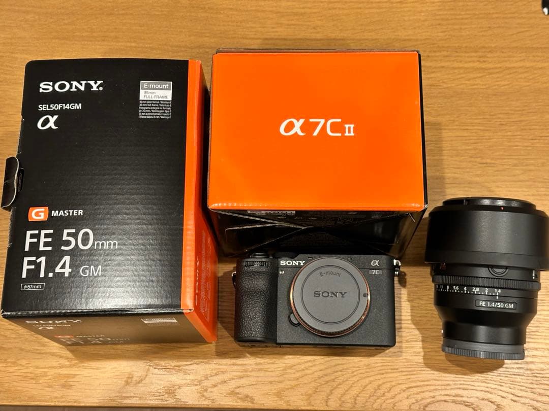 SONY ILCE-7CM2 α7CII、SEL50F14GM セット