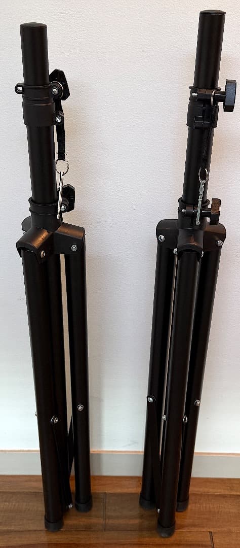 FULL-TEN【FT-SST-BK】PA用スピーカースタンド【新品同様】2本組