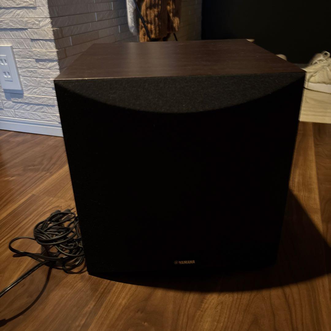 安値ヤマハNS-SW050-MBウォルナットサブウーファー