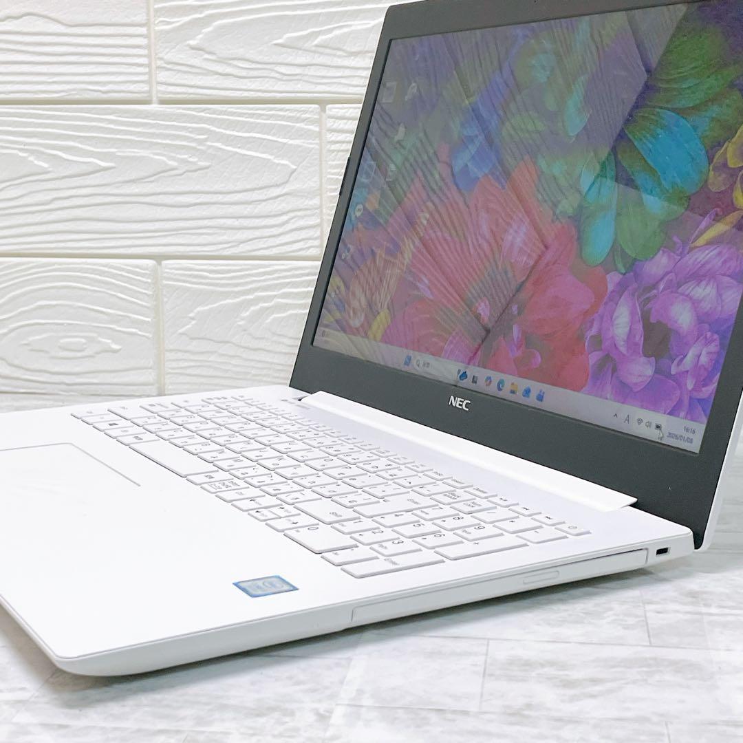 SSD512GB✨大容量✨Win11 NEC ノートパソコン カメラ NEC