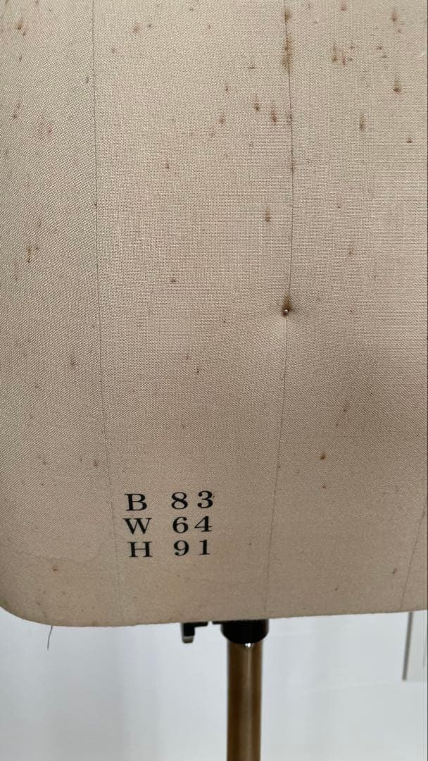 文化服装学院　9ARトルソー　腕付