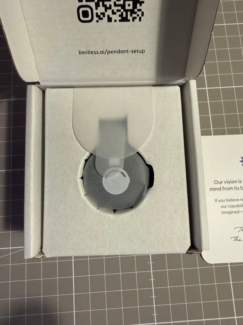【新品】Limitless AI pendant ペンダント