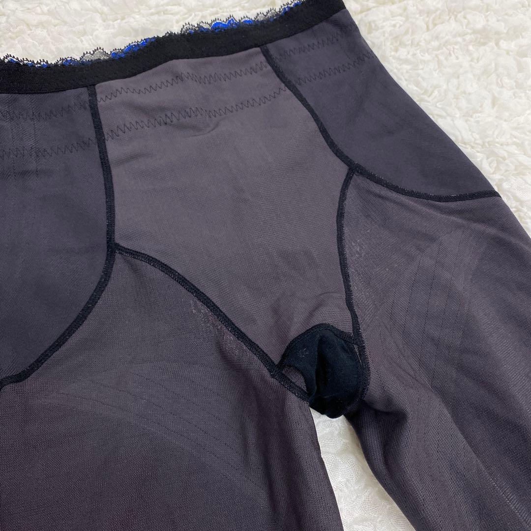 マルコ 補正下着 ロングガードル L-70 3枚 カーヴィシャス ブラック 黒