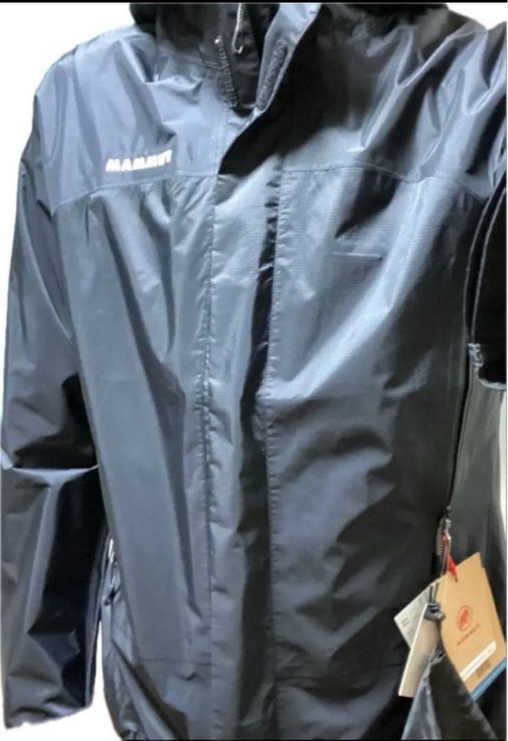 新品MAMMUTマムートマイクロレイヤー2.0シェルフーデッドジャケットメンズL