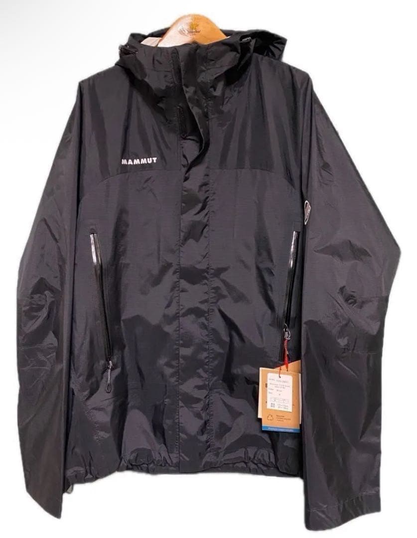 新品MAMMUTマムートマイクロレイヤー2.0シェルフーデッドジャケットメンズL