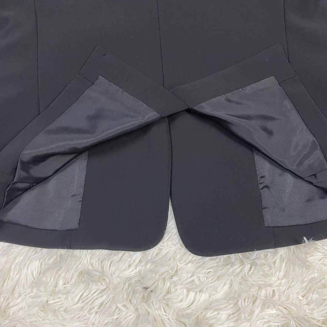 美品 ✨　L サイズ　PLST プラステ スーツ ノーカラー パンツ ブラック