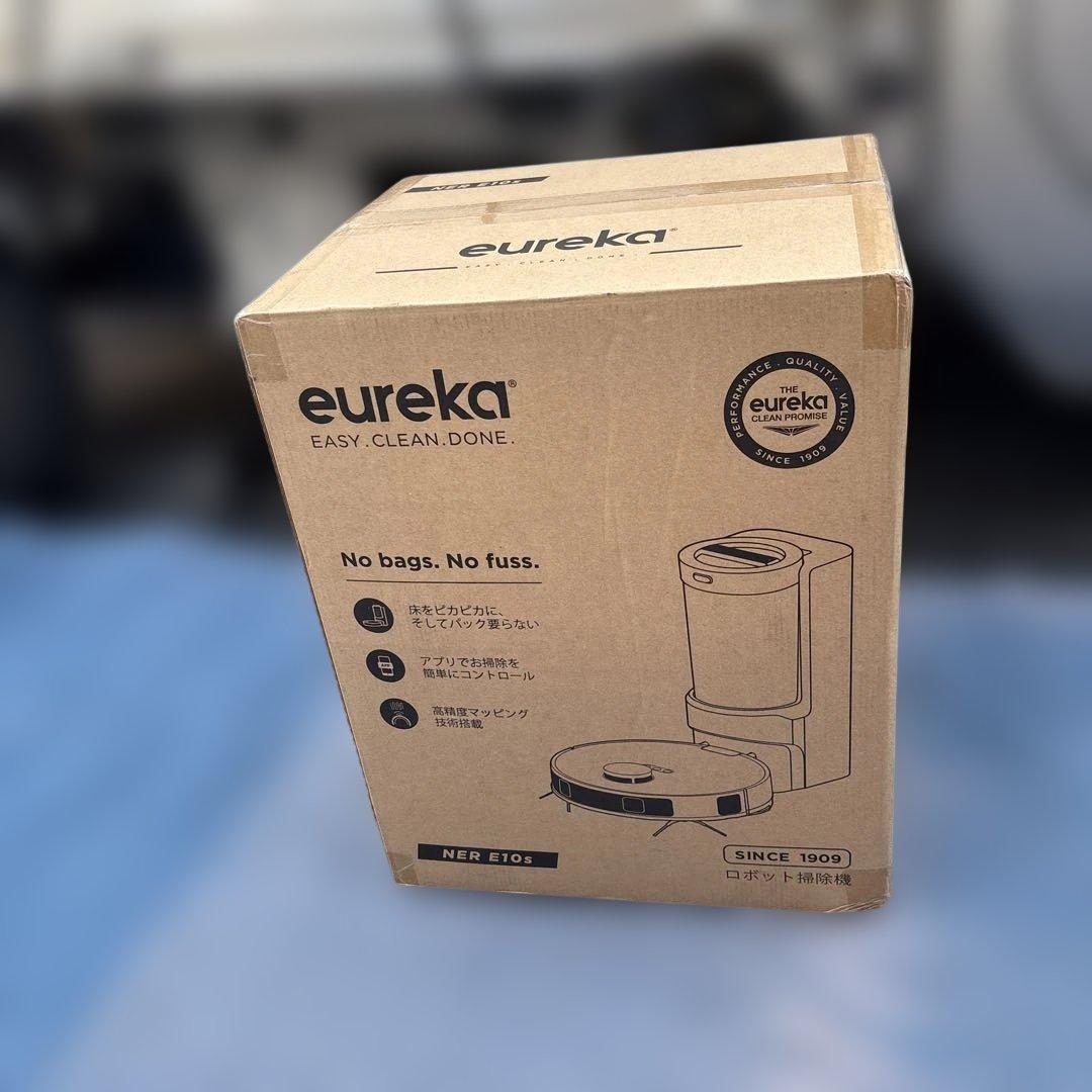 ハ*チ様 eureka ロボット掃除機 NER E10s 自動ゴミ収集 新品未開
