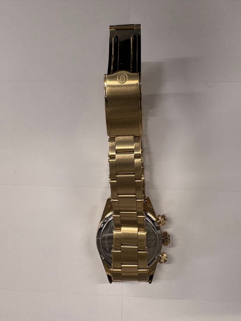 希少限定品 /アウトライン/2レジスタークロノ/レモン/ゴールドブレスレット