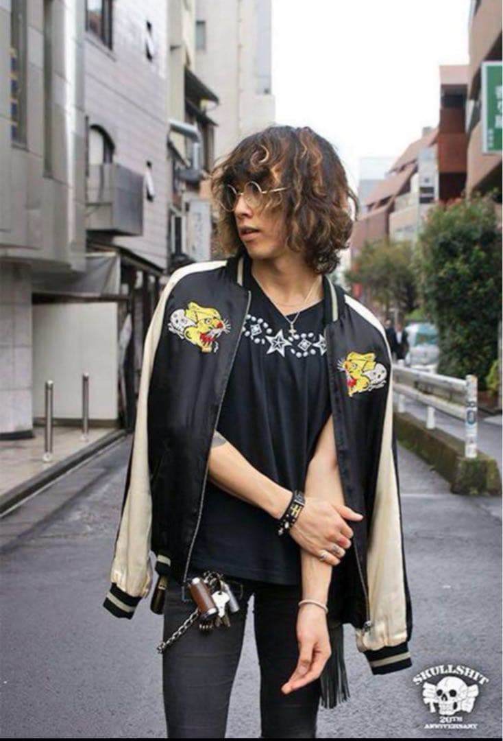 Skullshit スカルシット　スカジャン 渋谷龍太　着用　S