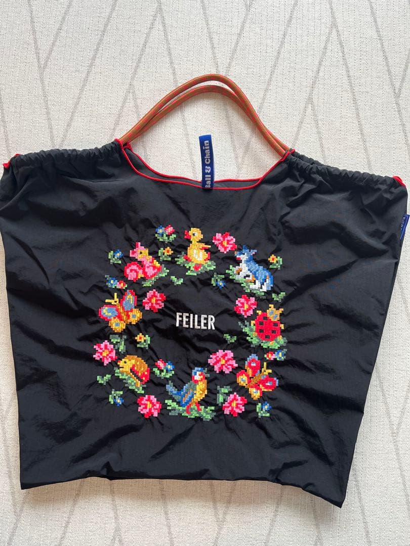 正規品FEILER ボールアンドチェーン　エコバッグ