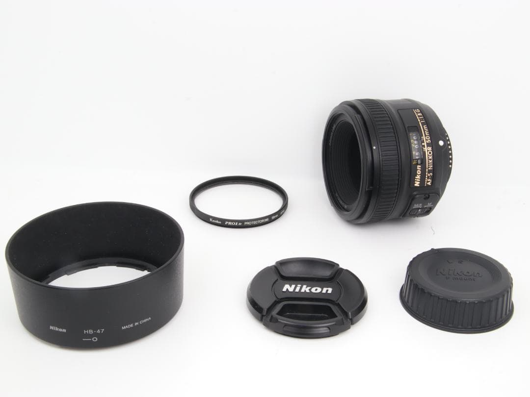 【動作確認済・美品】NIKON AF-S 50mm F1.8G ニコン