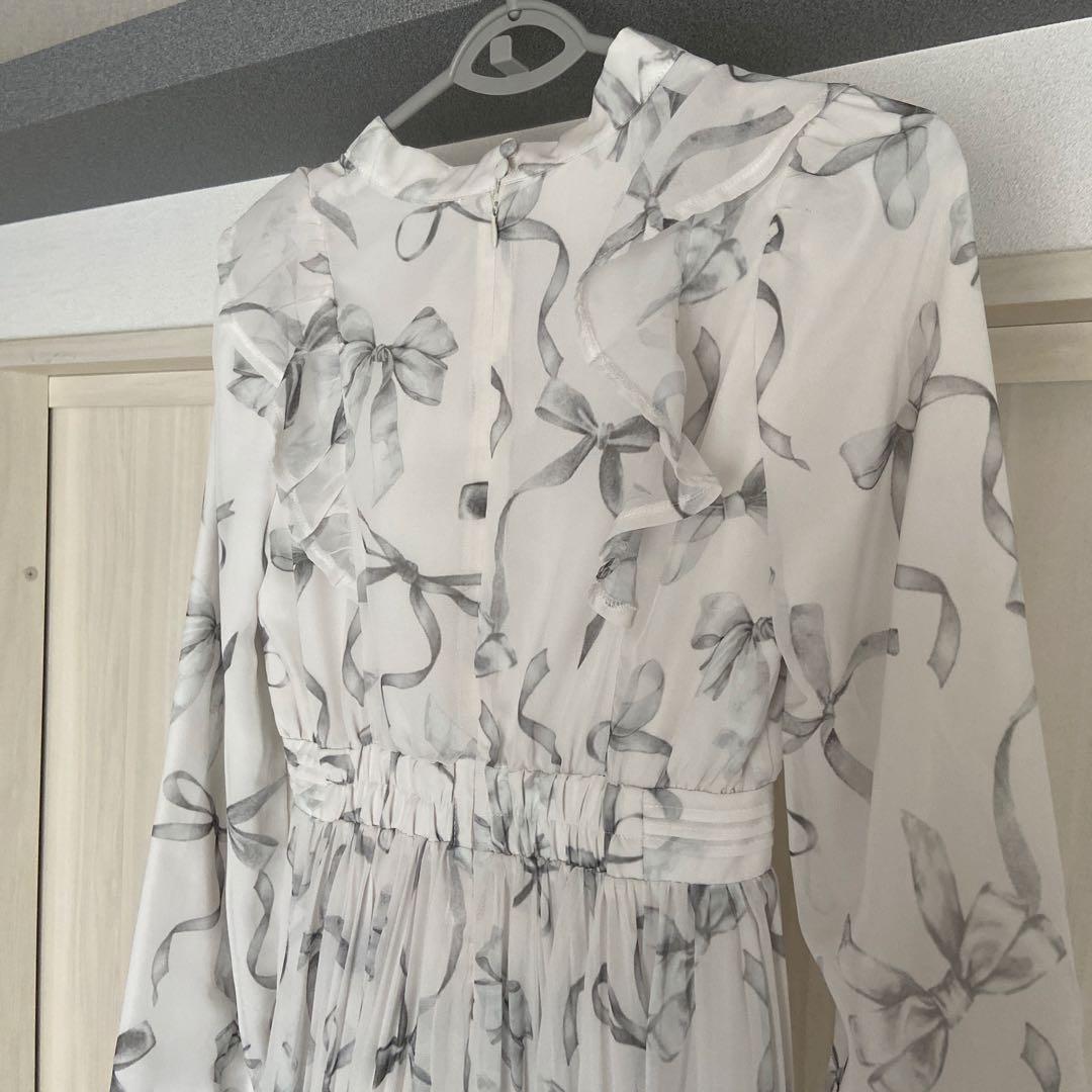 【小雨】RoseMuse ロゼミューズ リボンワンピース