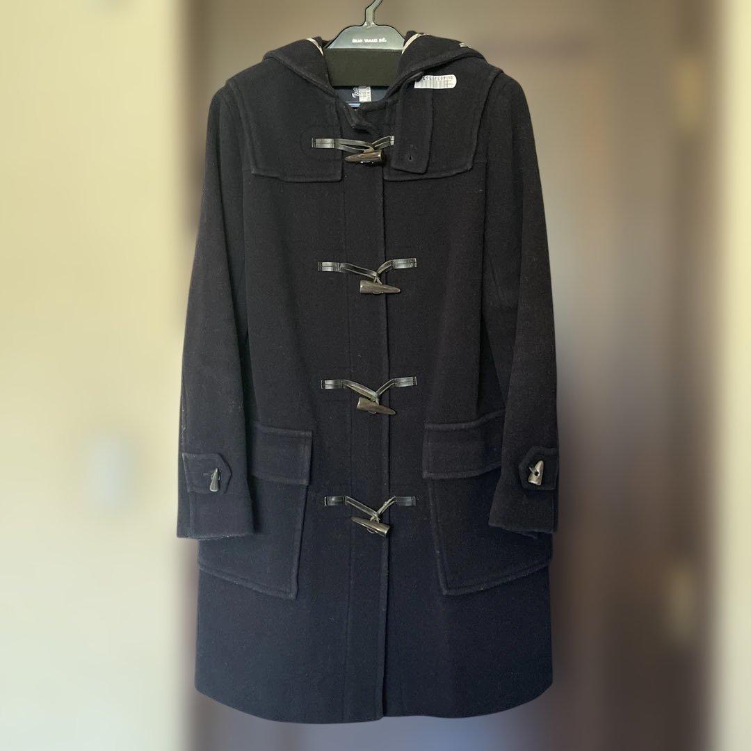 BURBERRY LONDON ダッフルコート ウール 水牛角38
