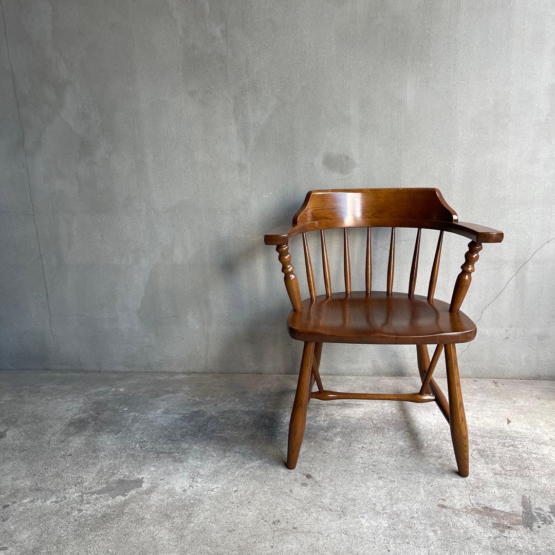 柏木工　キャップテンチェア　アームチェア　オールドヴィンテージ