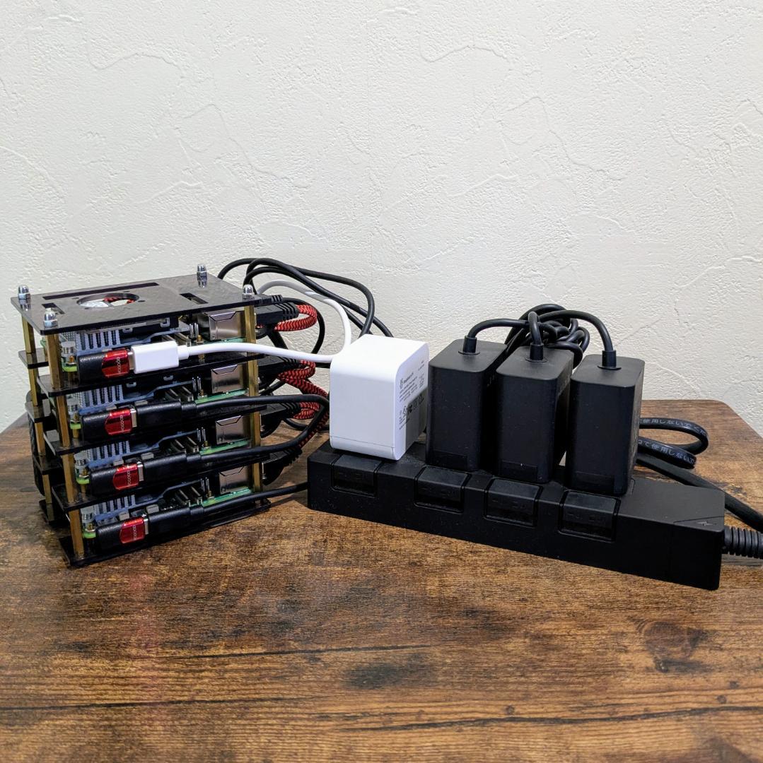 Raspberry Pi 5 クラスターキット