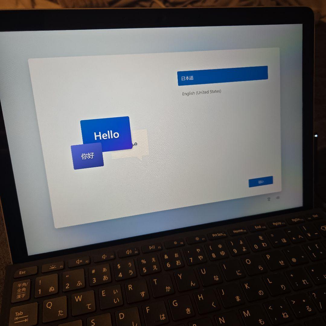 Surface Go2　ノートパソコン　PC　箱無し　説明書無し