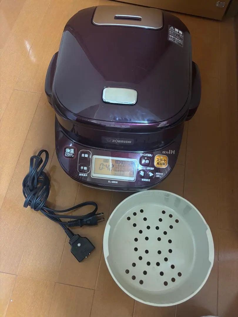 【1回のみ使用】Zojirushi EL-MB30 電気圧力鍋 象印