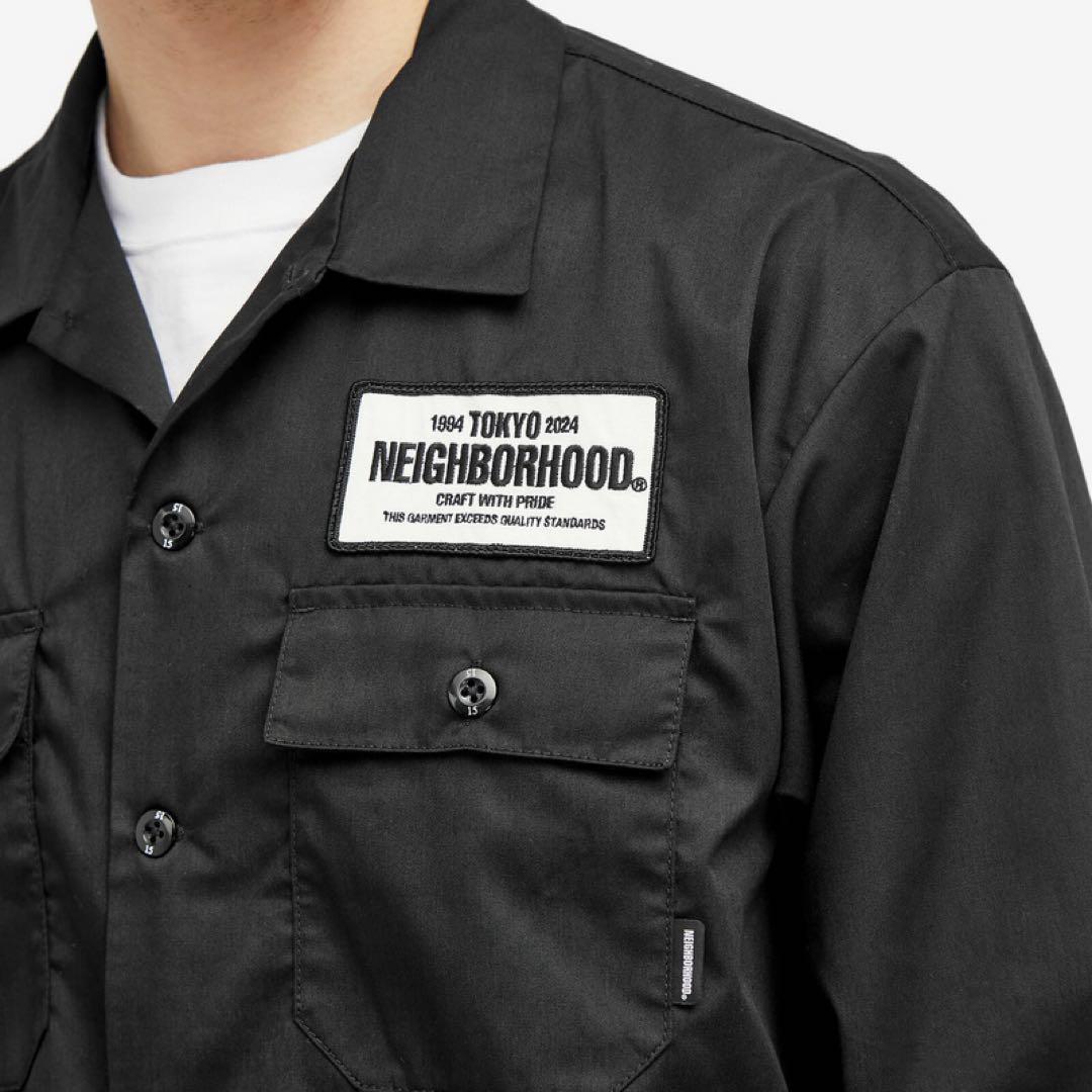 新品未開封 neighborhood クラシックワークシャツ黒