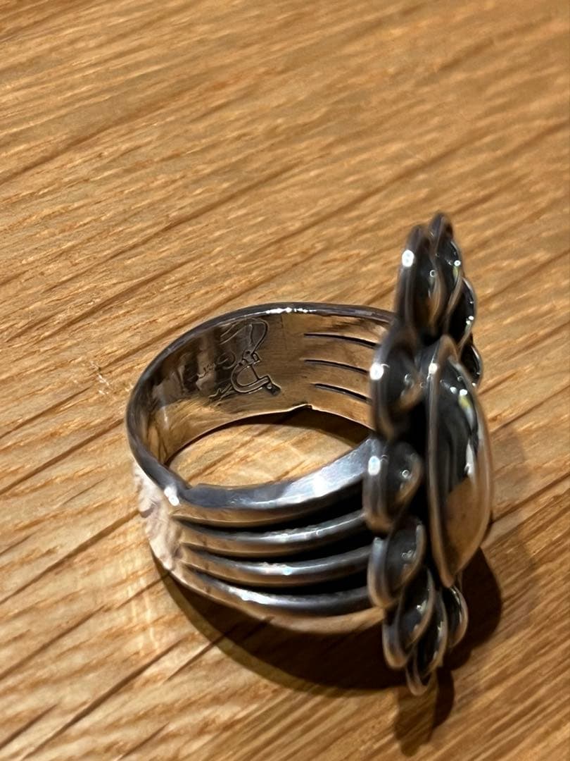 HARPO アルポ シルバー フラワーリング 14〜15号