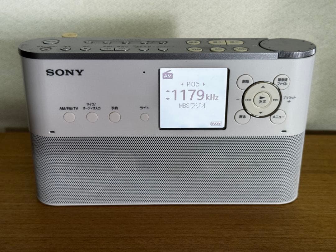 SONY ICZ-R250TV 録音が出来るラジオレコーダー　ICレコーダー