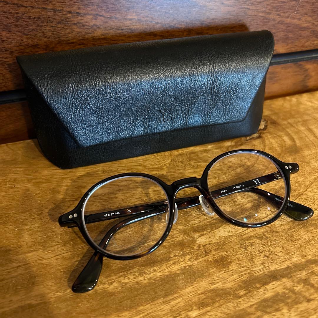 y's ヨージヤマモト　眼鏡　フレーム　※度入
