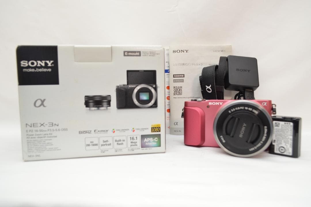 ✨未使用級✨ Sony NEX-3N ピンク 16-50mm F3.5-5.6