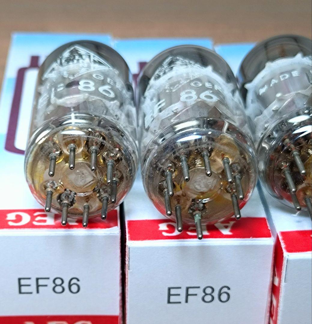 Telefunken EF86 (6267) テレフンケン ダイアマーク入 4本